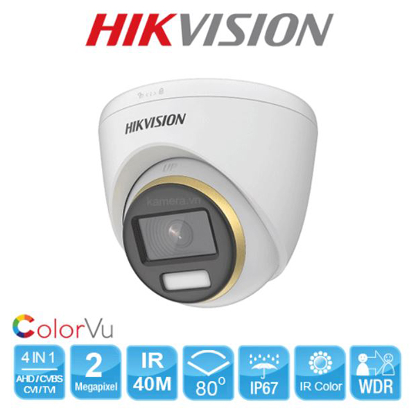 Hikvision Turbo 5.0 & IOT Camera (DS-2CE70DF3T-PF) (3.6mm)