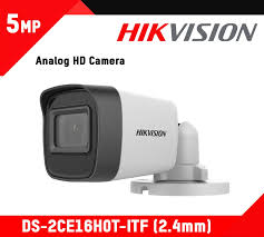 Hikvision (Midldle& High )TVI Analog Camera (DS-2CE16H0T-ITF)（C）（2.4mm）
