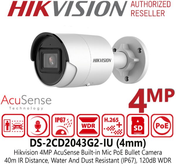 DS-2CD2043G2-IU (4mm)