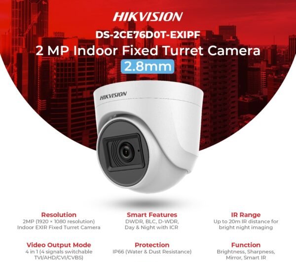 DS-2CE76D0T-EXIPF (2.8mm)
