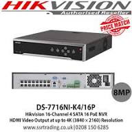 Hikvision Pro NVR (Network Video Recorder (DS-7716NI-K4/16P)