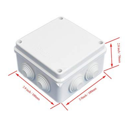 Weatherproof Box 100x100x70